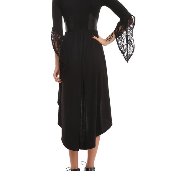 ISO Maleficent high low black corset dress - Picture 3 of 3